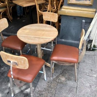 Thanh lý bàn tròn ghế cafe